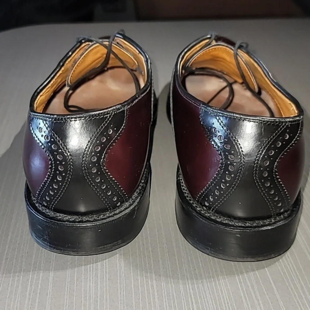 ALLEN EDMONDS 'Sheldon's 2‎ Toned Leather Oxford Men's 11B Great Condition